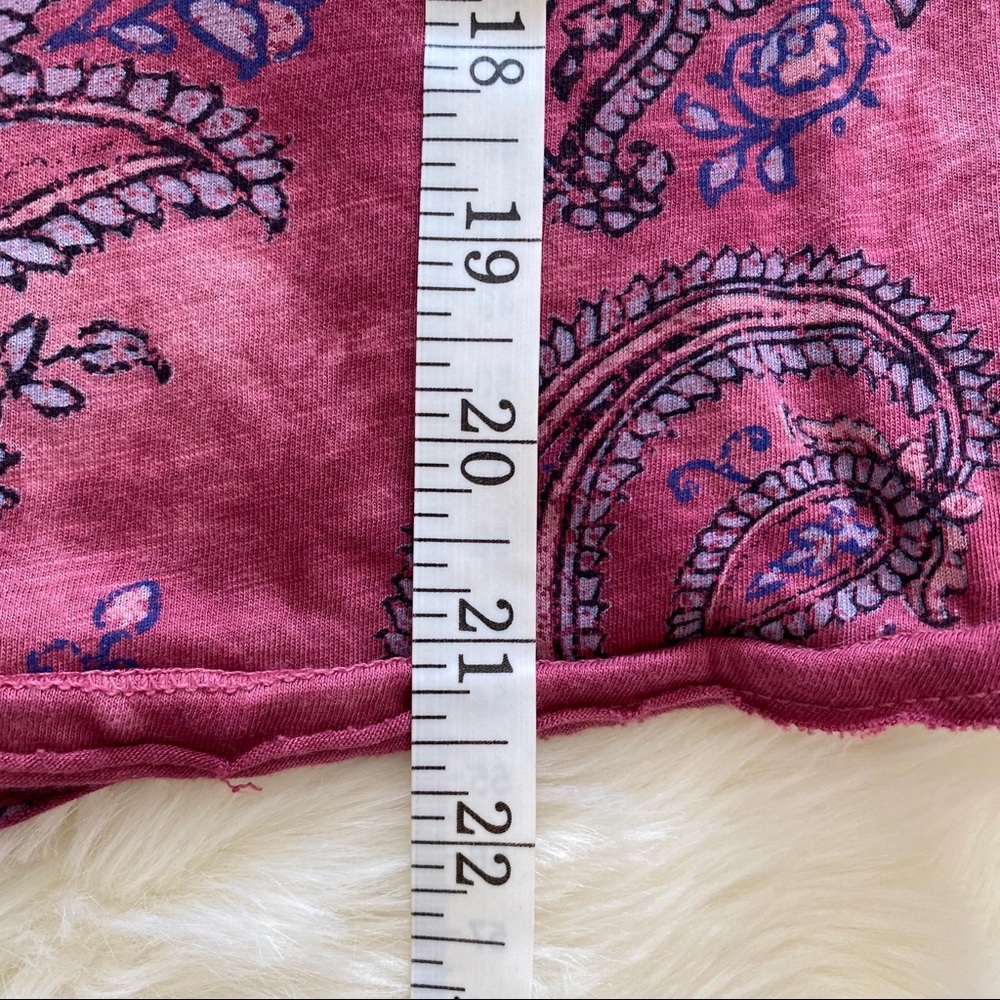 Lucky Brand Tie Dye Boho Print Shirt NWOT - Picture 7 of 7